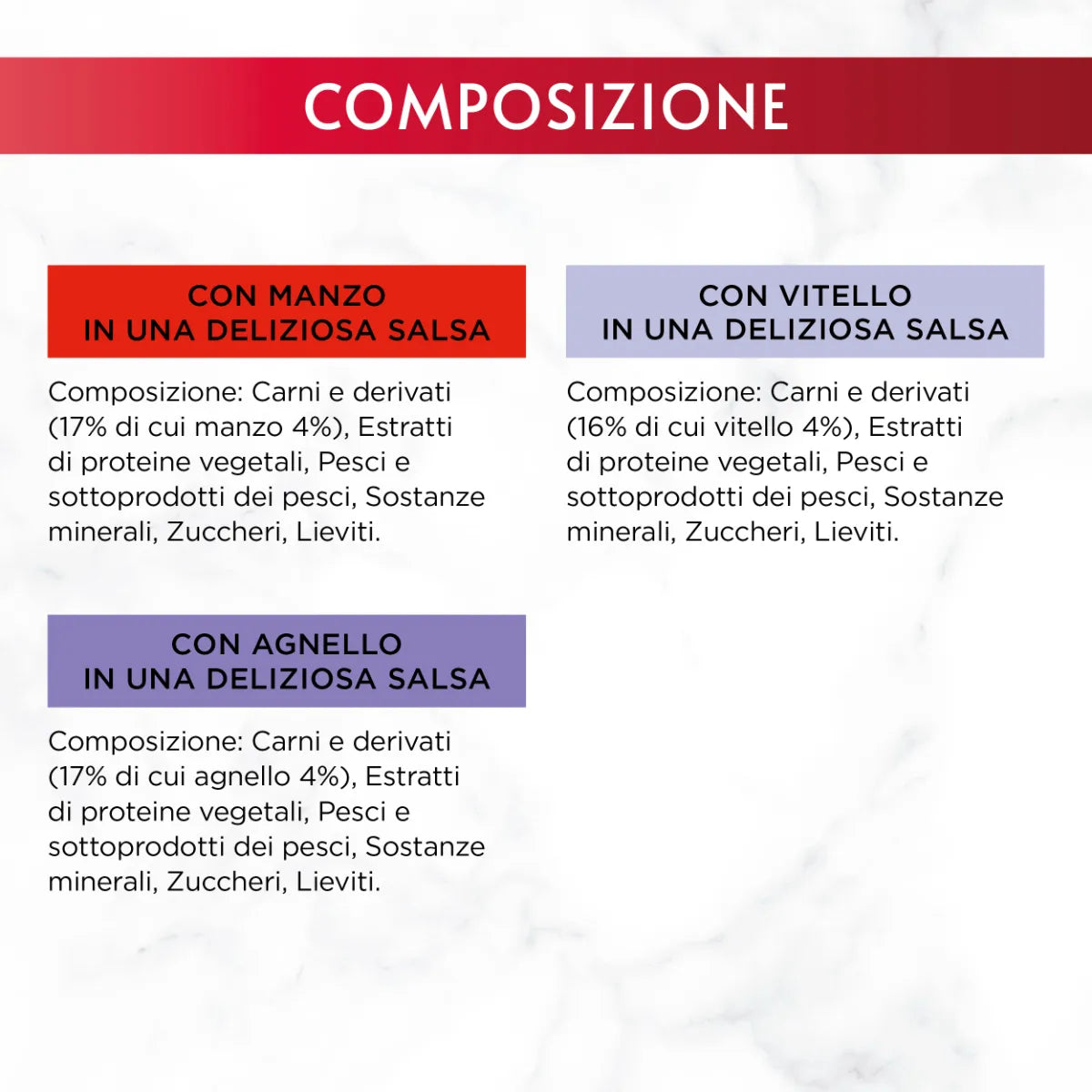 Gourmet Mon Petit Manzo Vitello e Agnello 6x50g Gourmet Mon Petit Manzo Vitello e Agnello 6x50g